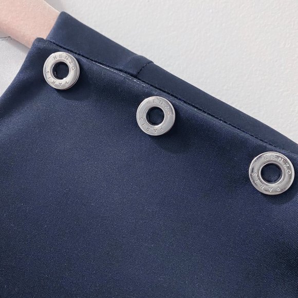 *SOLD* Kenzo navy kimono oversized coat runway piece - Picture 6 of 11